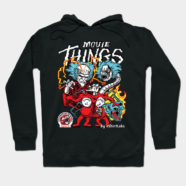 Thing 1 and Thing 2 Hoodie by eShirtLabs